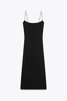 STRETCH MIDI DRESS