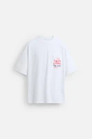 PRINTED POCKET T-SHIRT