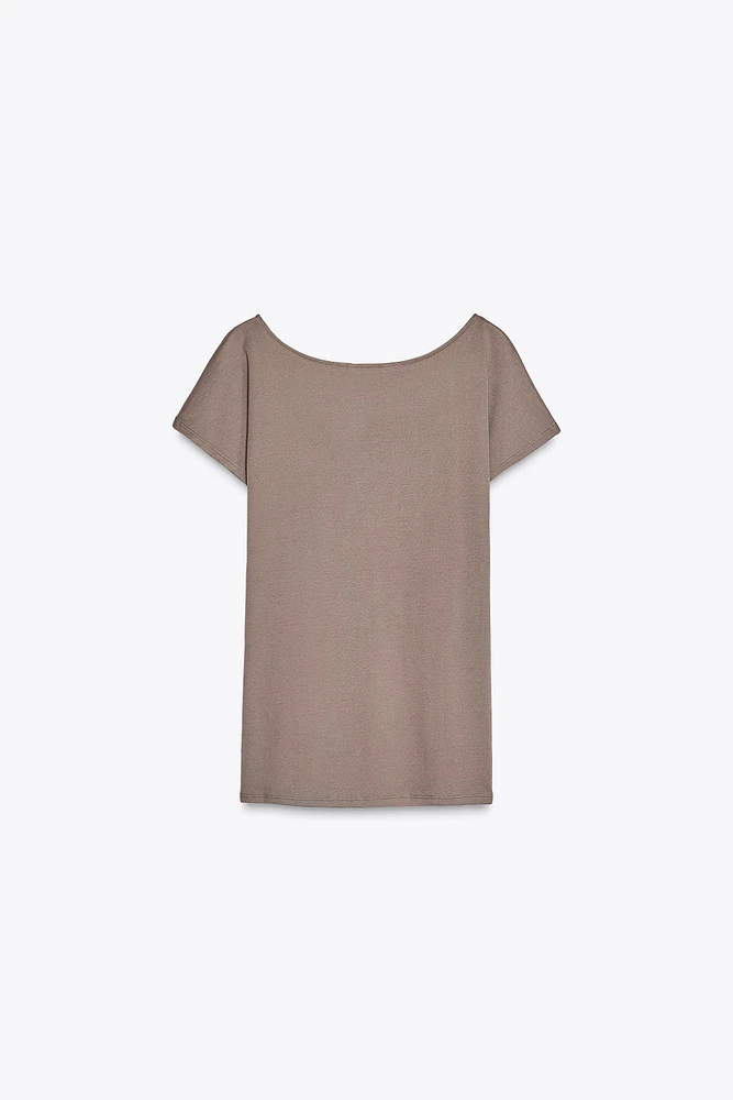 T-SHIRT À MANCHES COURTES