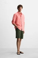 WASHED TEXTURED SHORTS