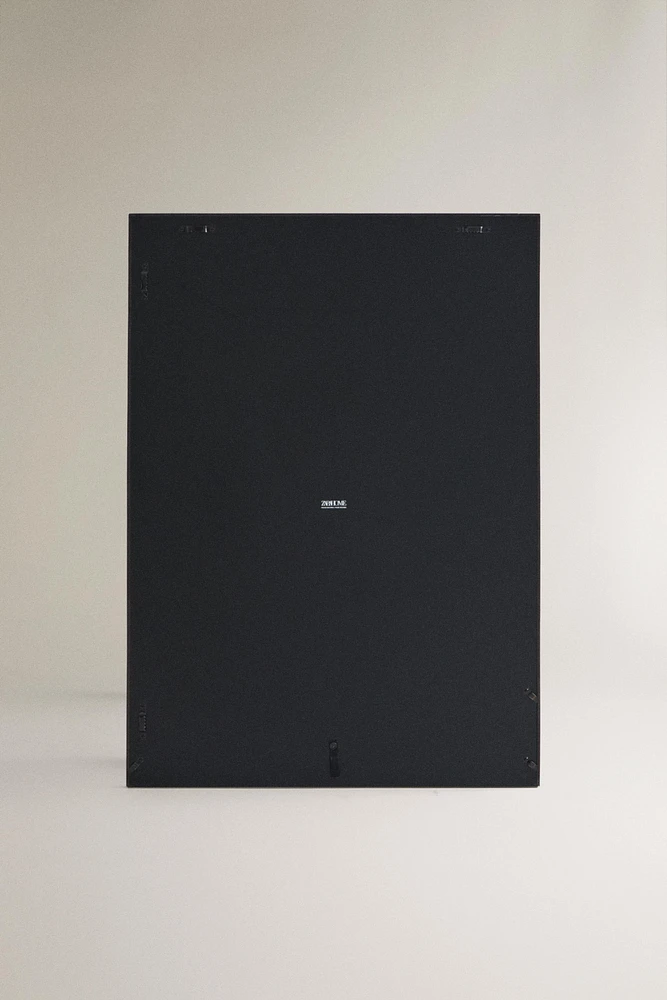 XL PICTURE FRAME WITH METAL BORDER