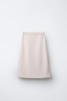 KNIT MIDI SKIRT