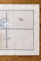 EMBROIDERED FISH TABLE RUNNER
