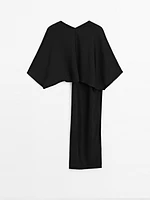 Blouse style cape coupe asymétrique - STUDIO