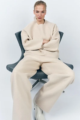 ZW COLLECTION WOOL BLEND PANTS