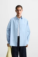 POPLIN POCKET SHIRT