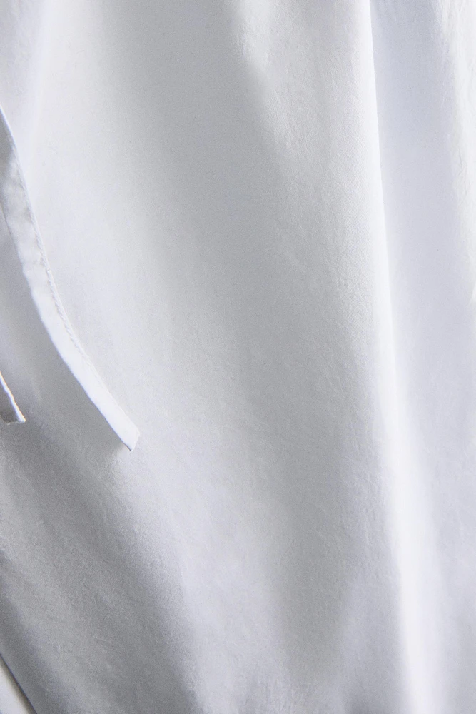 EMBROIDERED COTTON PANTS