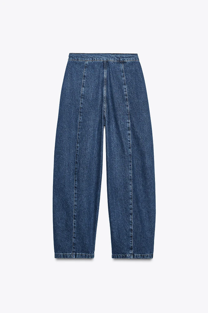 JEAN Z1975 TAILLE HAUTE À CORDONS