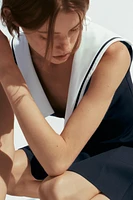 SHORT PLEATED DRESS