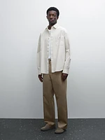 100% cotton regular fit twill shirt
