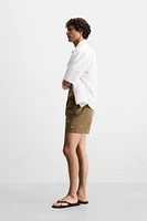 EMBROIDERED MID-LENGTH SWIMSUIT