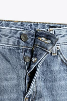 ZW COLLECTION LOW-RISE CROPPED FLARE JEANS