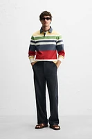 STRIPED POLO SHIRT