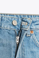 TRF MID-RISE DENIM SHORTS