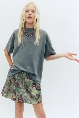 T-SHIRT EFFET DÉLAVÉ