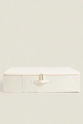 FOLDABLE STORAGE BOX WITH LID