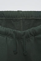 LABEL SWEATSHIRT AND JOGGERS MATCHING SET