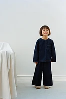 ZARA TIMELESS - CHEMISE EN JEAN AVEC SURPIQÛRES