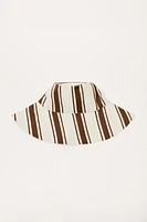 LIMITED EDITION STRIPED REVERSIBLE BUCKET HAT