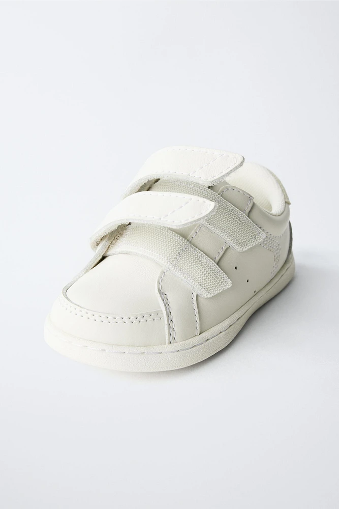 TENNIS EN CUIR À BRIDES BAREFOOT
