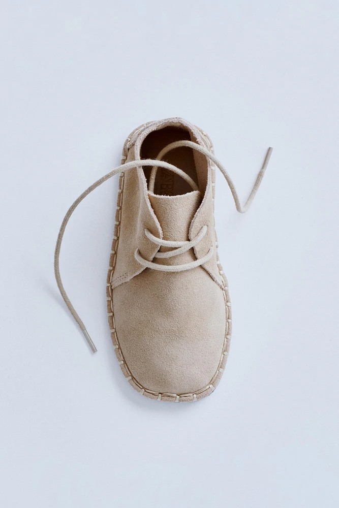 ZARA TIMELESS - CHAUSSURES EN CUIR À LACETS