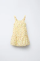 STRAWBERRY STRIPED DRESS
