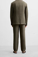 100% LINEN SUIT PANTS