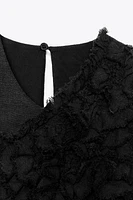 PANELED FULL CUT DRESS X FANGLU LIN