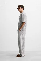 RELAXED FIT SEERSUCKER SHIRT