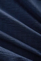 DYED THREAD COTTON DUVET COVER