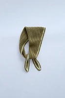 ZARA TIMELESS - BANDA EN MAILLE CROCHET