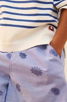BERMUDA BRODERIE PAISLEY ÉDITION LIMITÉE