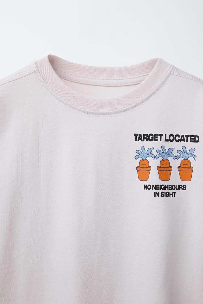 RABBIT PRINT T-SHIRT