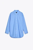 OVERSIZED POPLIN SHIRT ZW COLLECTION