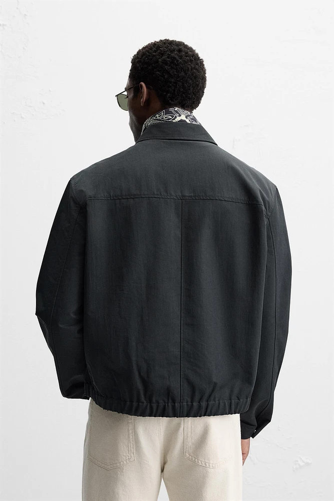 WATER REPELLENT REGULAR FIT JACKET