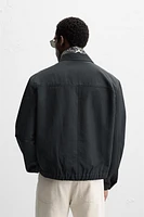 WATER REPELLENT REGULAR FIT JACKET