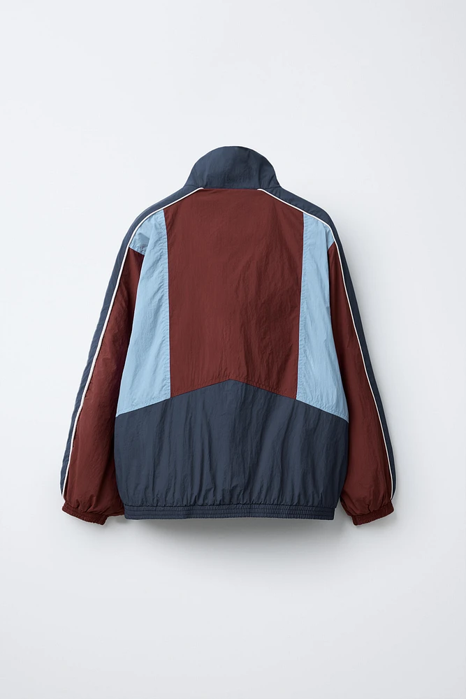 COMBINED LIGHTWEIGHT TECHNICAL RAINCOAT