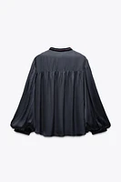VELVET BLOUSE