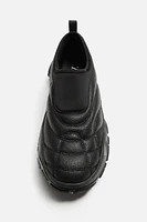 LACELESS QUILTED SNEAKERS