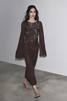 EMBROIDERED DRESS ZW COLLECTION
