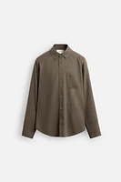 CHEMISE EN COTON ET LYOCELL