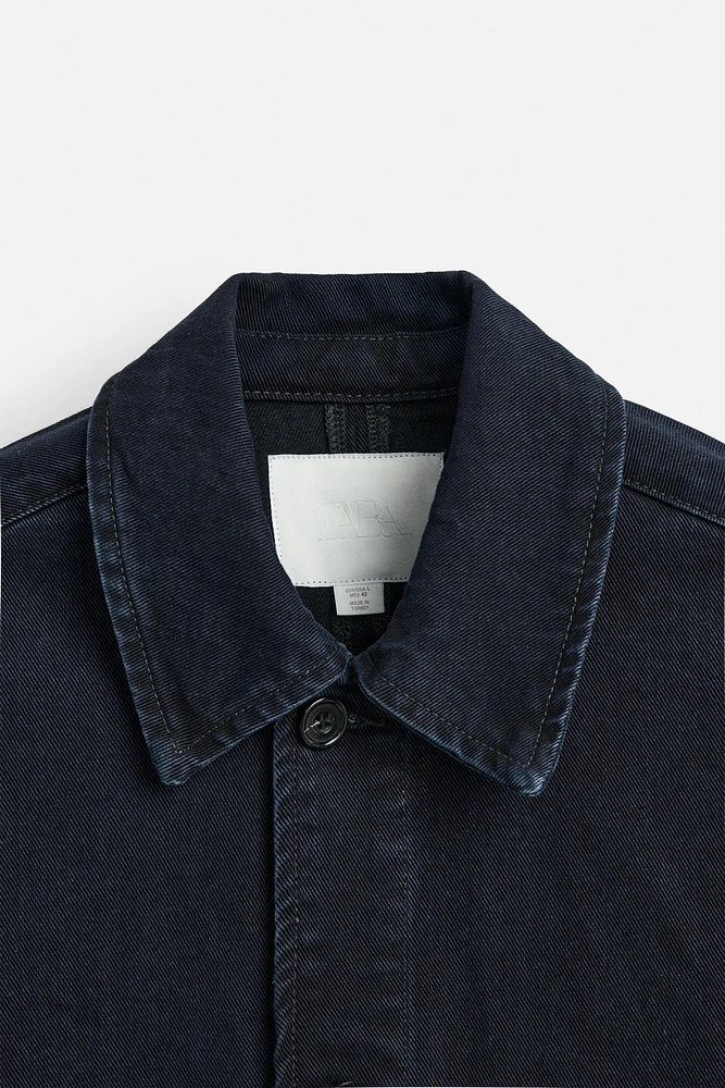 BOXY FIT DENIM JACKET
