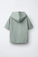 SPORTY ZIPPER SWEATSHIRT