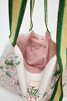 MAXI SAC SHOPPER TISSU FANTAISIE