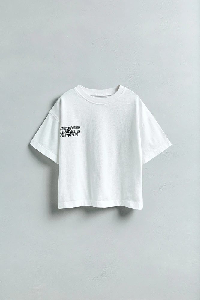 T-SHIRT LOGO IMPRIMÉ