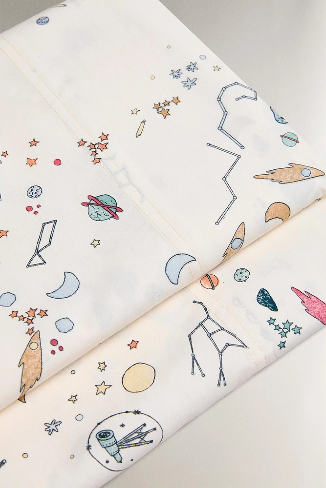 DRAP DE DESSUS ENFANT ESPACE