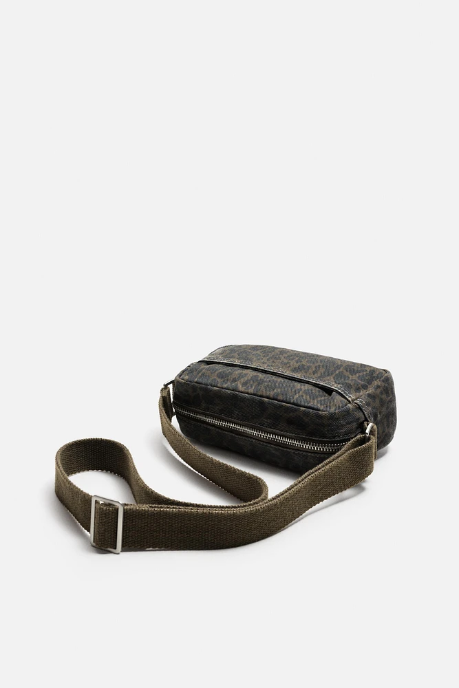SAC BANDOULIÈRE À IMPRIMÉ ANIMALIER