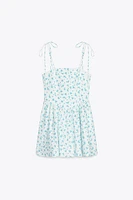 FLORAL PRINT DRESS