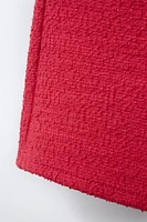 TEXTURED TIE SKORT