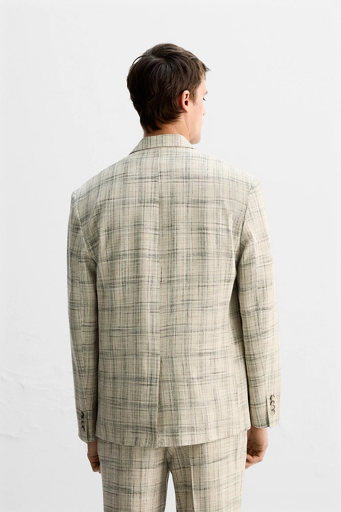 BLAZER COSTUME À CARREAUX ÉDITION LIMITÉE